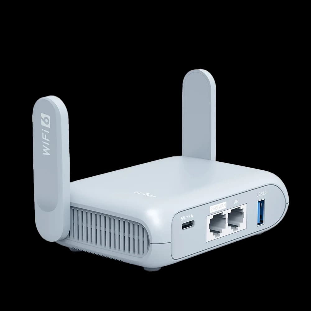 GL.iNet Beryl AX (GL-MT3000 Pocket Travel Router)