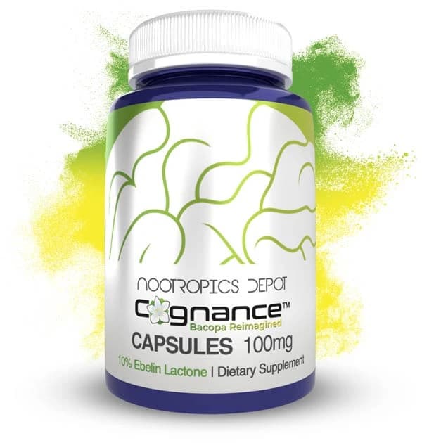 Nootropics Depot Cognance (Bacopa 10% Ebelin Lactone)