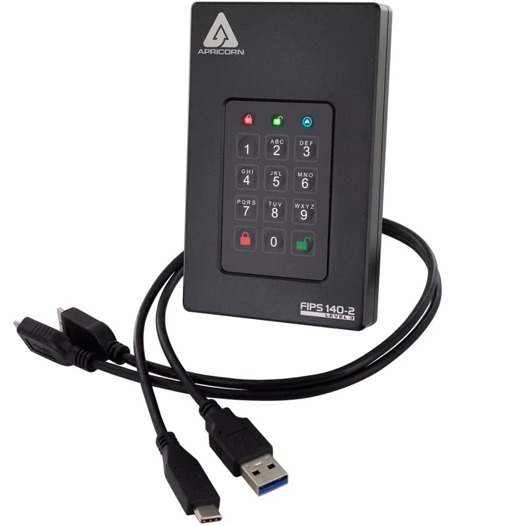 Apricorn Aegis Fortress L3 (1TB SSD)